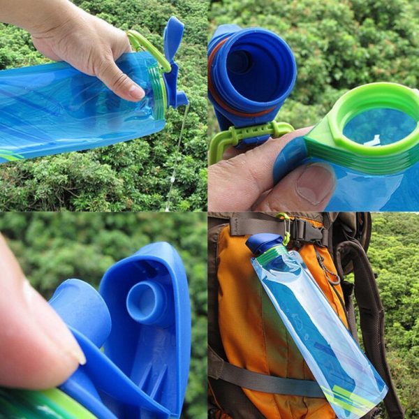 Faltbare Wasserflasche Outdoor Gadget Sport Gadget 3